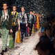 Burberry Prorsum fall 2015 menswear: How about a monogram?